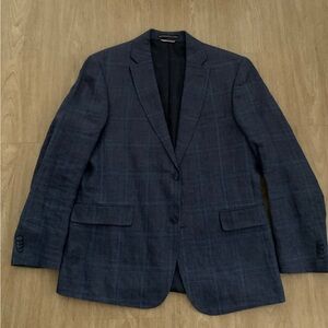 Tommy Hilfiger Blue Sport Coat with Notched Lapels